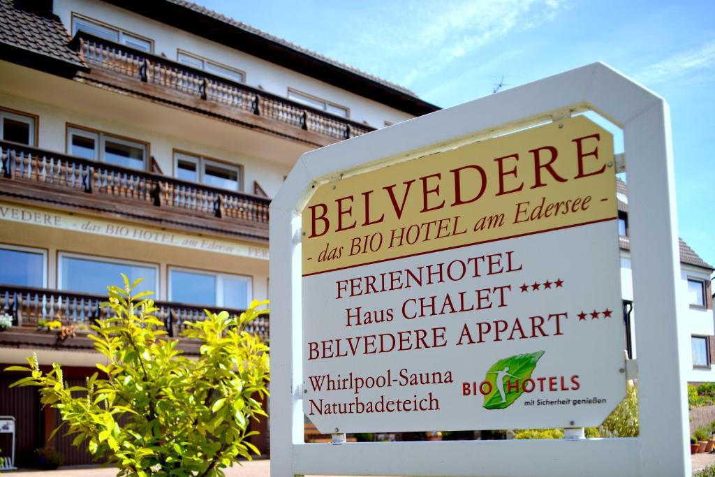Belvedere - Das Bio Hotel Garni & Suitehotel Am Edersee ! Unser Geschenk Fuer Sie, Auch Die Gaestecard Grimmheimat! Waldeck  Dış mekan fotoğraf